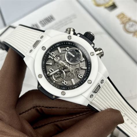 big bang unico white 44mm.